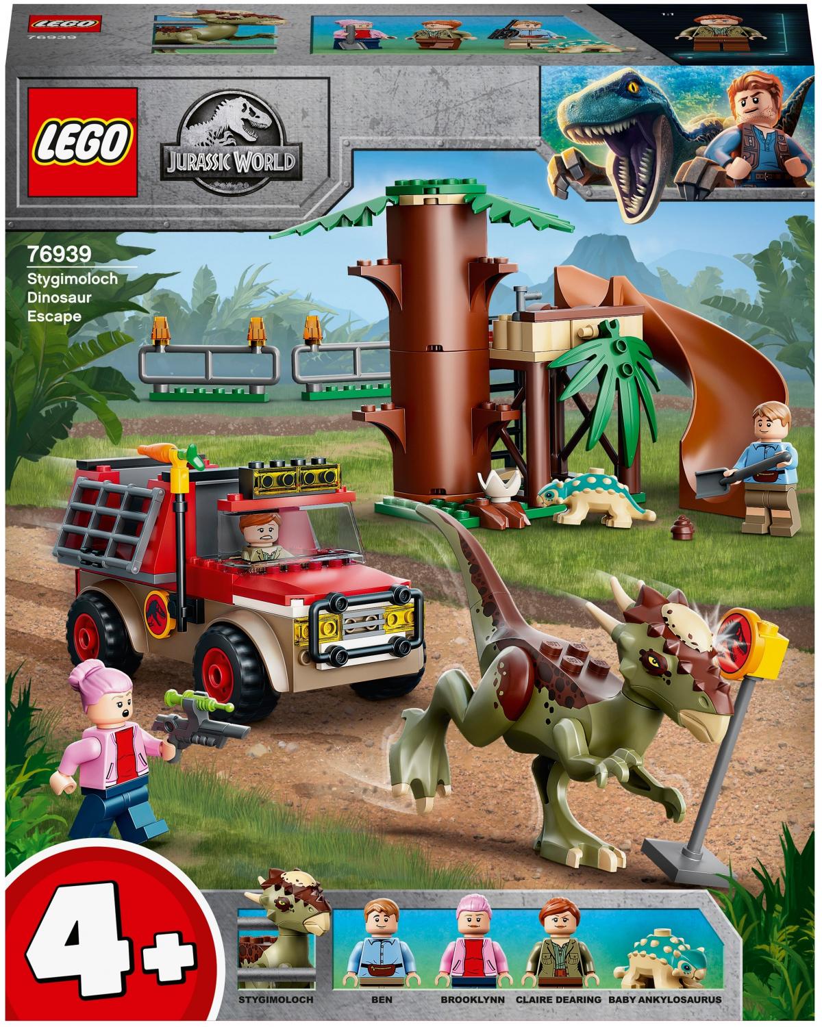 Конструктор LEGO Jurassic World 76939 Побег стигимолоха купить в Москве,  СПб, Новосибирске по низкой цене